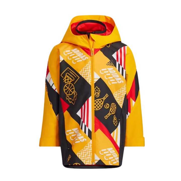 Adidas Adidas Jackets & Coats Yellow/Black Children Aged 3 7 Years Old