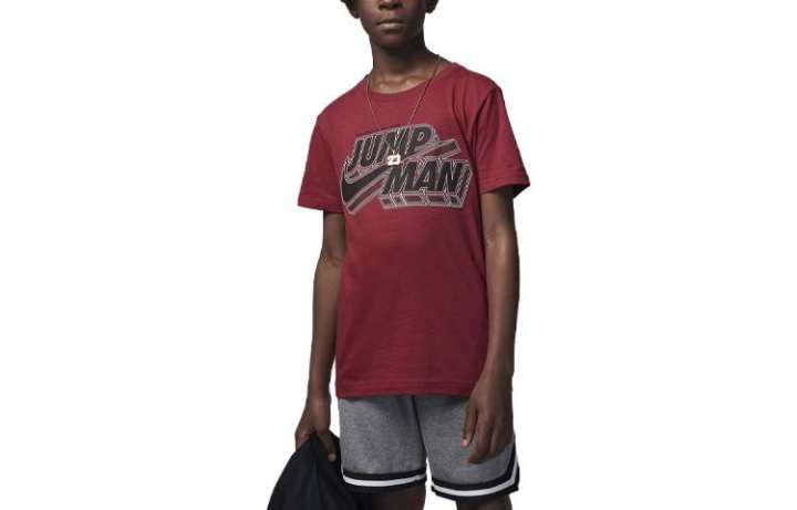 Jordan Jordan Kids T Shirts Crew Neck Moderate