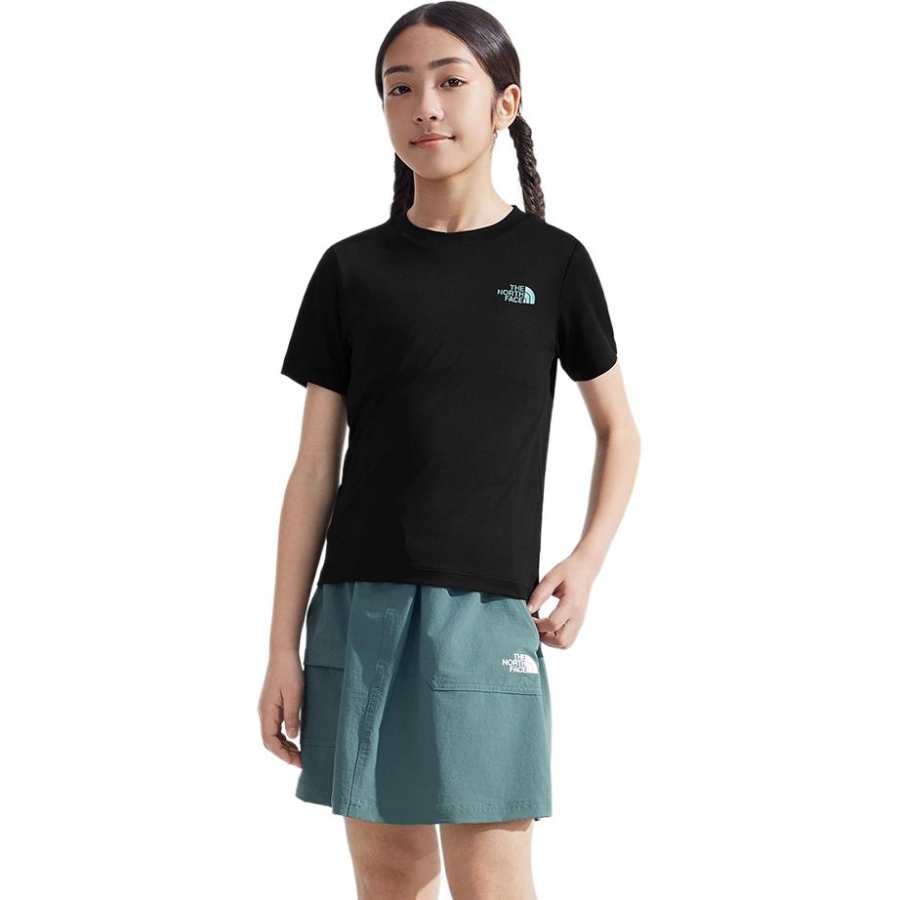 THE NORTH FACE SUN CHASE T Shirt Cosmic Black Kids'