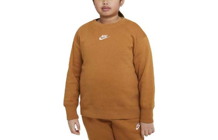 Nike Nike Sportswear Club Fleece Sweatshirt Kids' Caramel