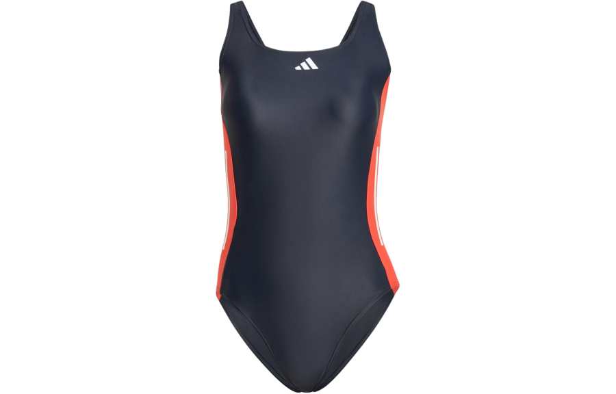 Adidas Adidas 3 Stripes Colorblock Swimsuit One piece Swimsuit Women's Dark Blue
