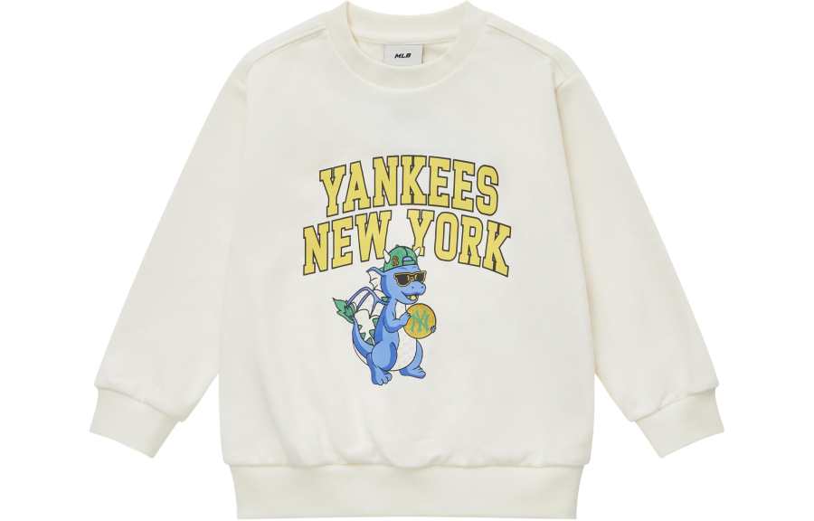 MLB Sweatshirt New York Yankees Year Of The Dragon Limited Edition Collection SS24 Cream Kids'