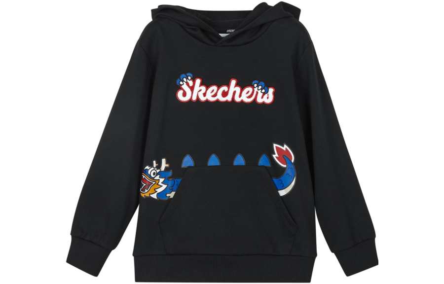 Skechers Sweatshirt New Year Carbon Black Teenagers