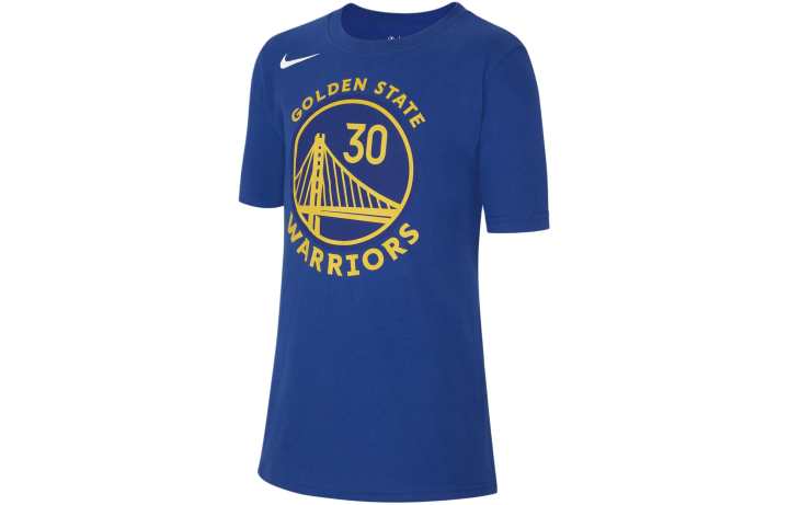 Nike Nike T Shirt Golden State Warriors Golden State Warriors Blue Kids'
