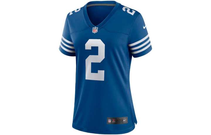 Nike Nike Soccer Jerseys Women's Royal Blue V Neck Moderate