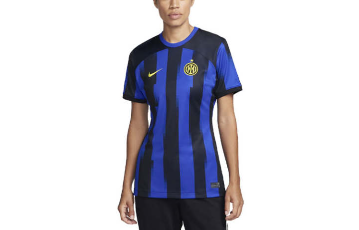 Nike Nike International Beige Blue Soccer Jersey Women's Blue Black