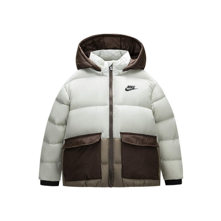 Nike Nike Down Jacket Children Aged 3 7 Years Old Birch White