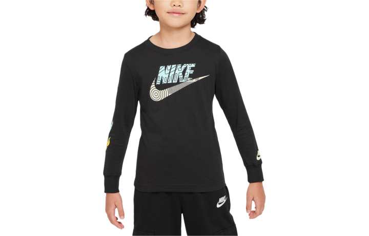 Nike Nike Futura Hazard Tread T Shirt Kids' Black