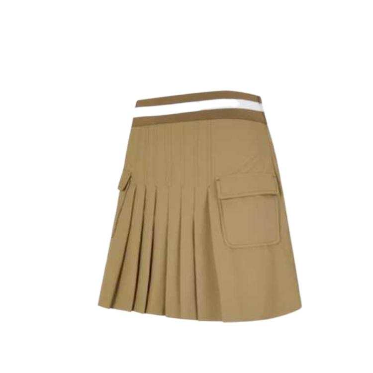 RAPIDO SS24 Casual Short Skirts Women's Mocha