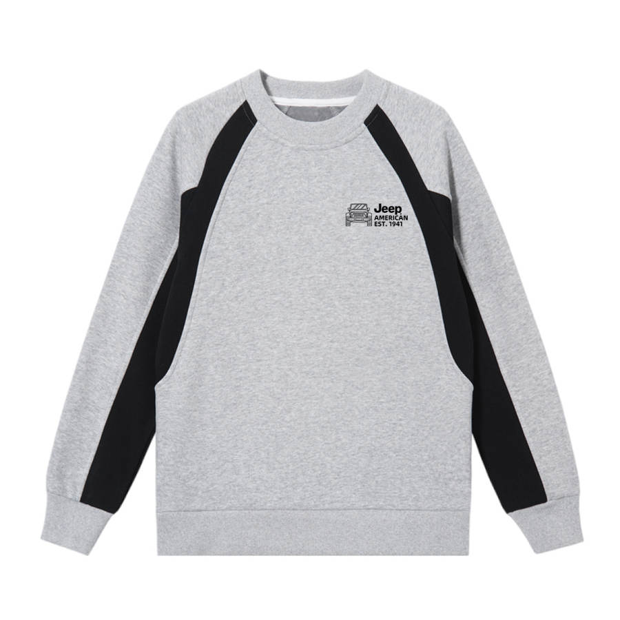 Jeep Grade School Sweatshirts Crew Neck Moderate