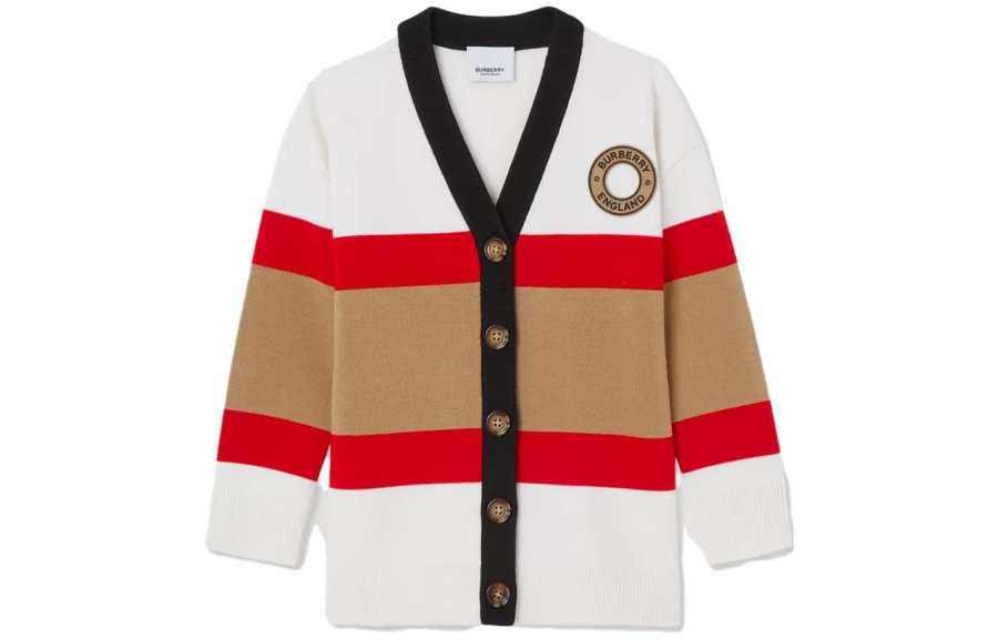 Burberry Knitwear SS23 Red Kids'