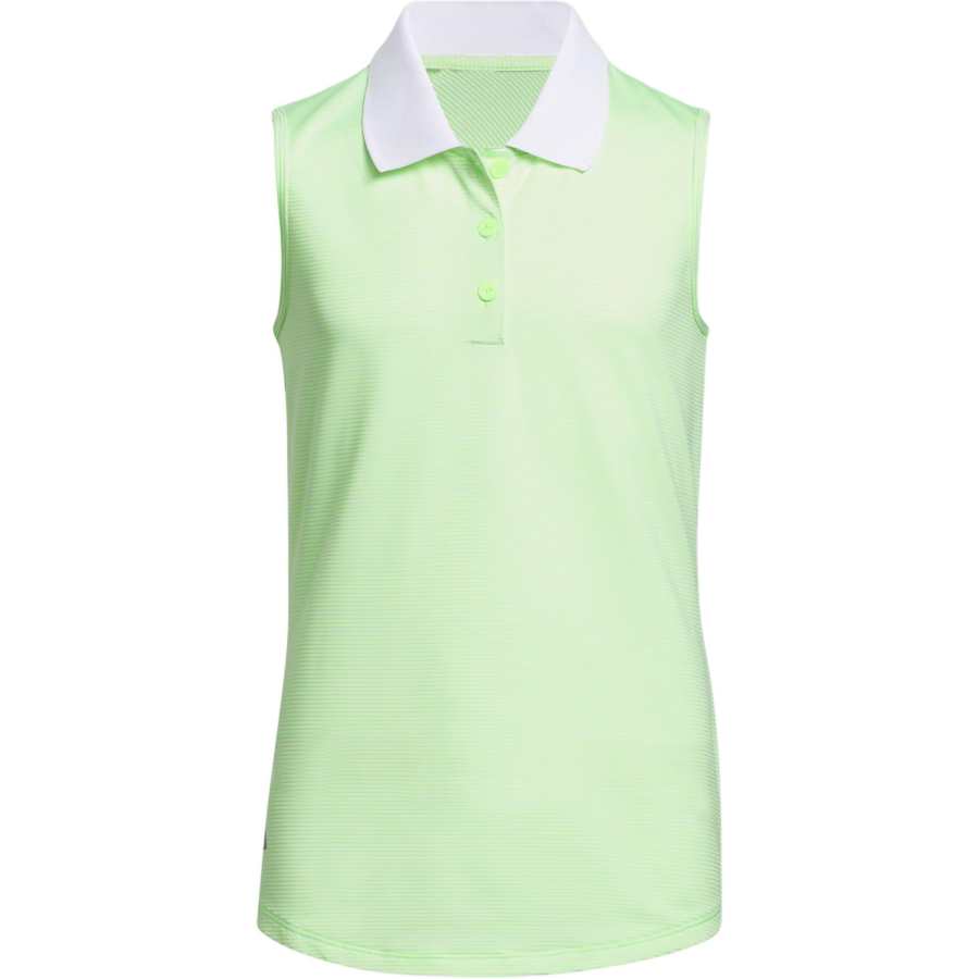 Adidas Adidas Kids' Top OTTOMAN STRIPED POLO SHIRT Green Teenagers