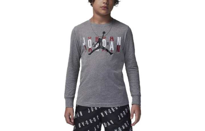 Jordan Jordan Kids T Shirts Crew Neck Moderate