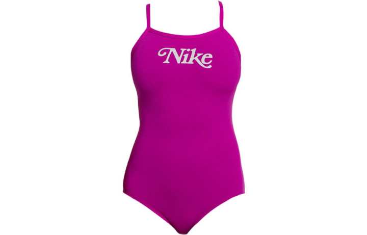 Nike Nike One Piece Swimsuits Women's Magenta Triangle One Piece Swimsuit