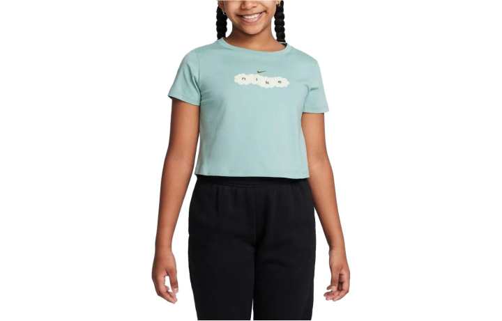 Nike Nike Sportwear Tee Crop T Shirt Kids' Green