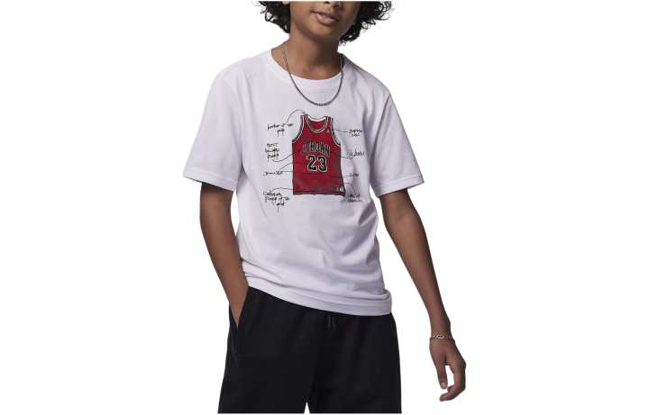 Jordan Jordan Kids T Shirts Crew Neck Moderate