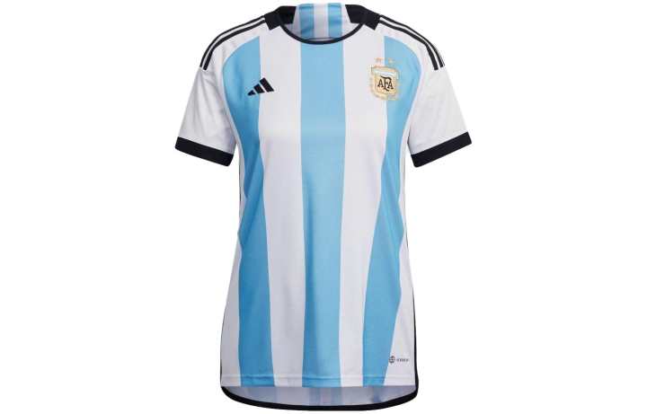 Adidas Adidas Women'ss Argentina 2022 Home Jersey White/Light Blue