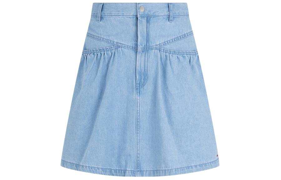 Tommy Hilfiger Denim Short Skirts Women's Denim Blue