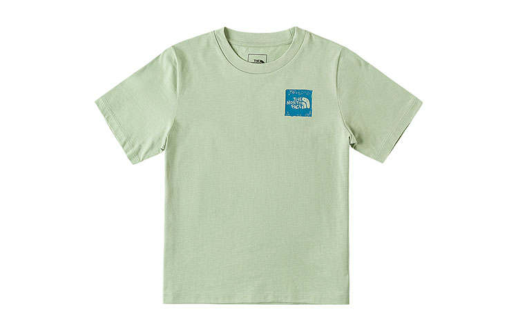THE NORTH FACE T Shirt Green Kids'