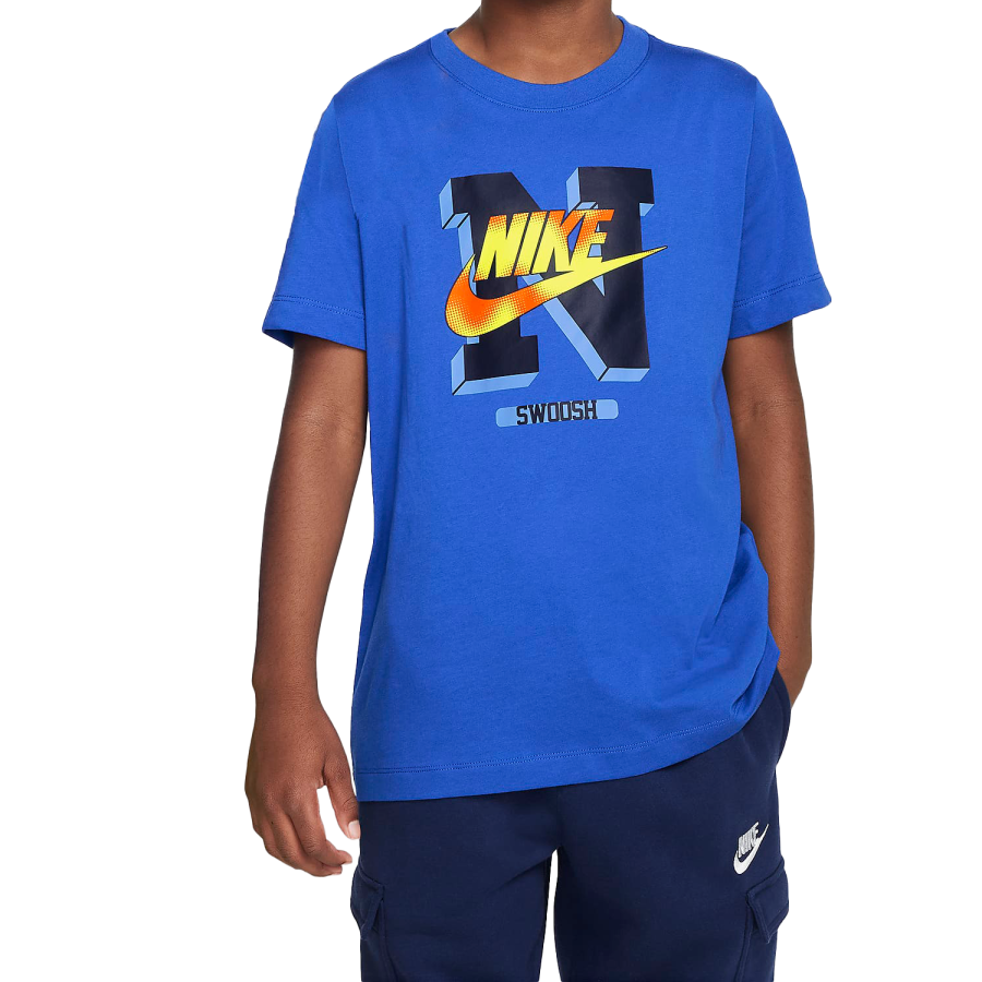 Nike Nike Big Kids' T Shirt T Shirt Royal Blue Teenagers