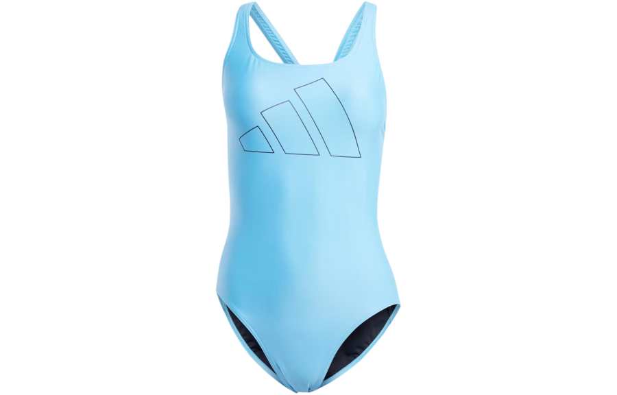 Adidas Adidas Big Bars Swimsuit One piece Swimsuit Women's Blue