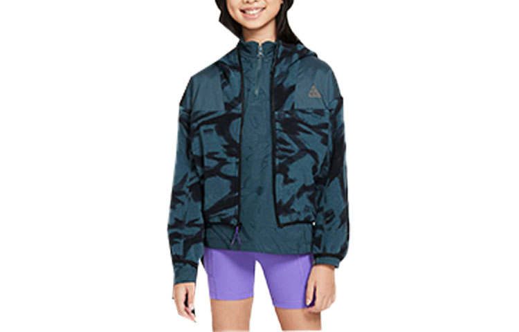 Nike Nike Kids' Full Zip Hoodie Jackets & Coats Dark Blue Kids'