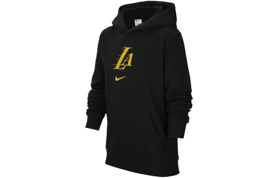 Nike Nike Sweatshirt Los Angeles Lakers Club City Edition Los Angeles Lakers Black Kids'