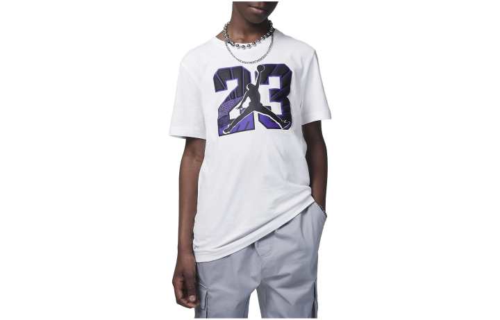 Jordan Jordan Kids T Shirts Crew Neck Moderate