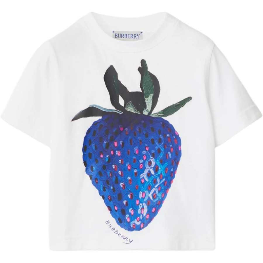 Burberry T Shirt White Infant And Toddler