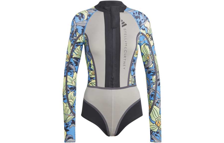 Adidas Adidas One Piece Swimsuits Women's Gray Triangle Bikini