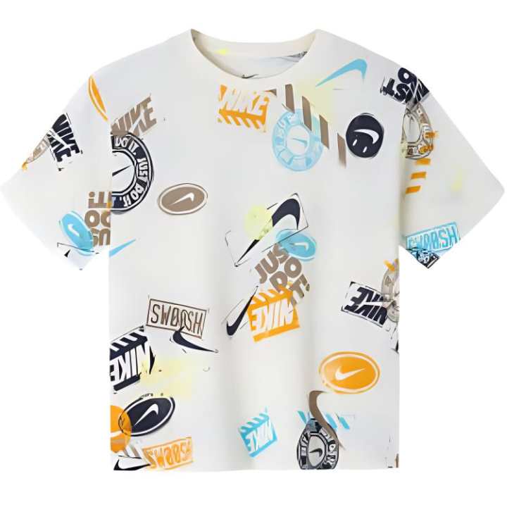 Nike Nike Pre School T Shirts Crew Neck Moderate