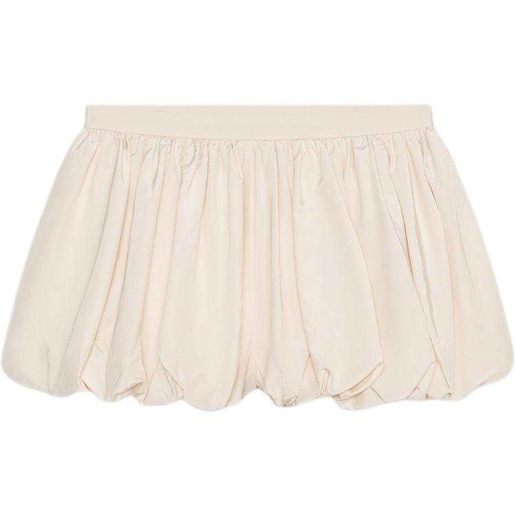 ZARA Casual Short Skirts Women's Beige