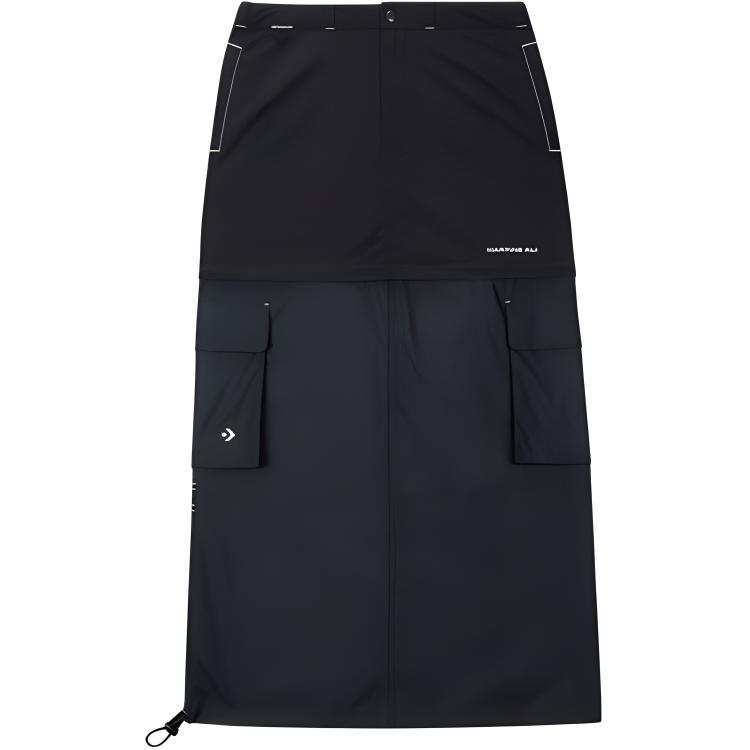 Converse x Martine Ali Casual Long Skirt Women's Black