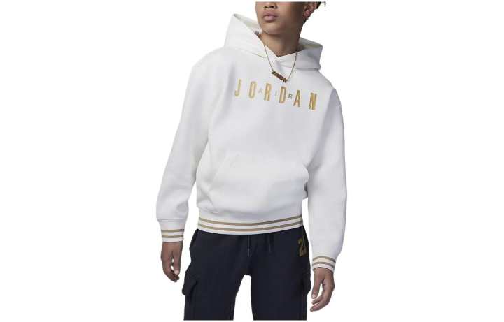Jordan Jordan Sweatshirt MJ Chinese New Year Sail White Kids'