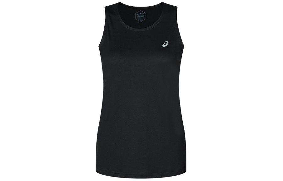 ASICS Sleeveless Sports Shirts Women's Black Other