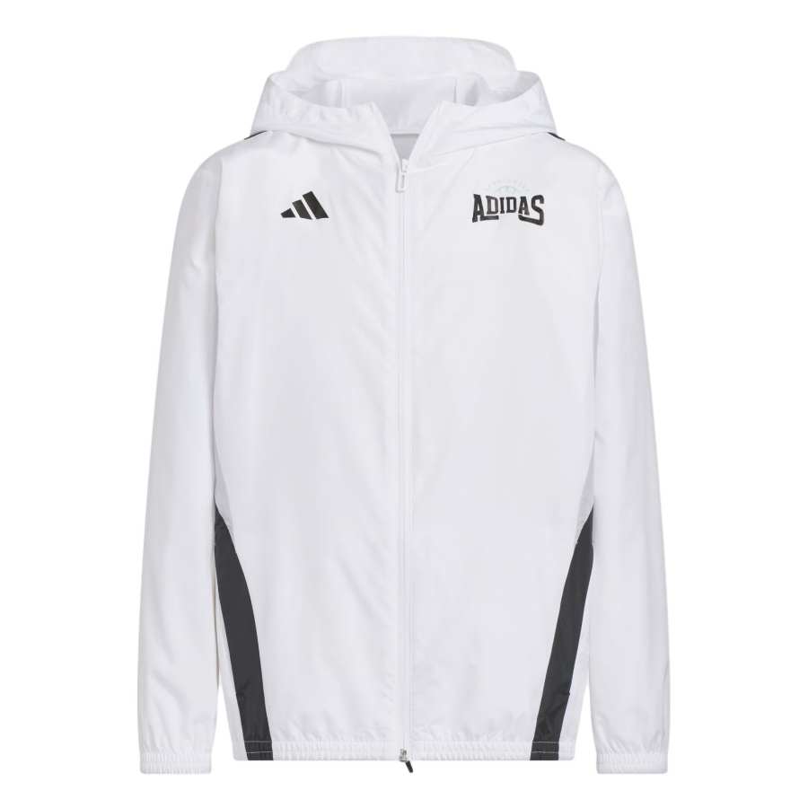 Adidas Adidas Jacket Hooded SPORTSWEAR WOVEN White/Black