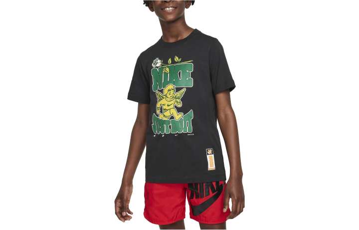 Nike Nike Kids T Shirts Crew Neck Moderate