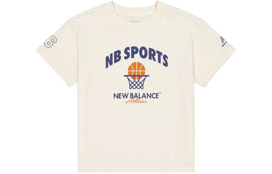 New Balance New Balance Kids T Shirts Crew Neck Moderate