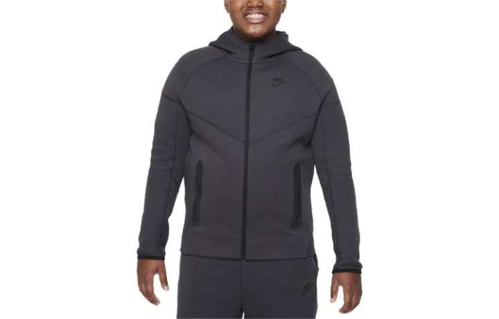 Nike Nike Sweatshirt Sportswear Tech Fleece Black Kids'