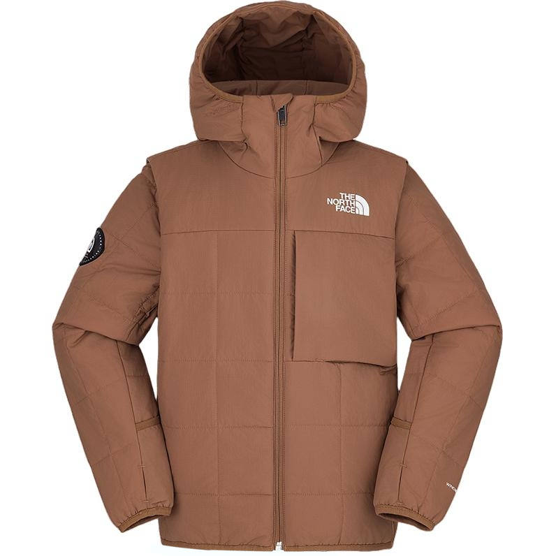 THE NORTH FACE Padded Jacket Latte Brown Children Aged 3 7 Years Old