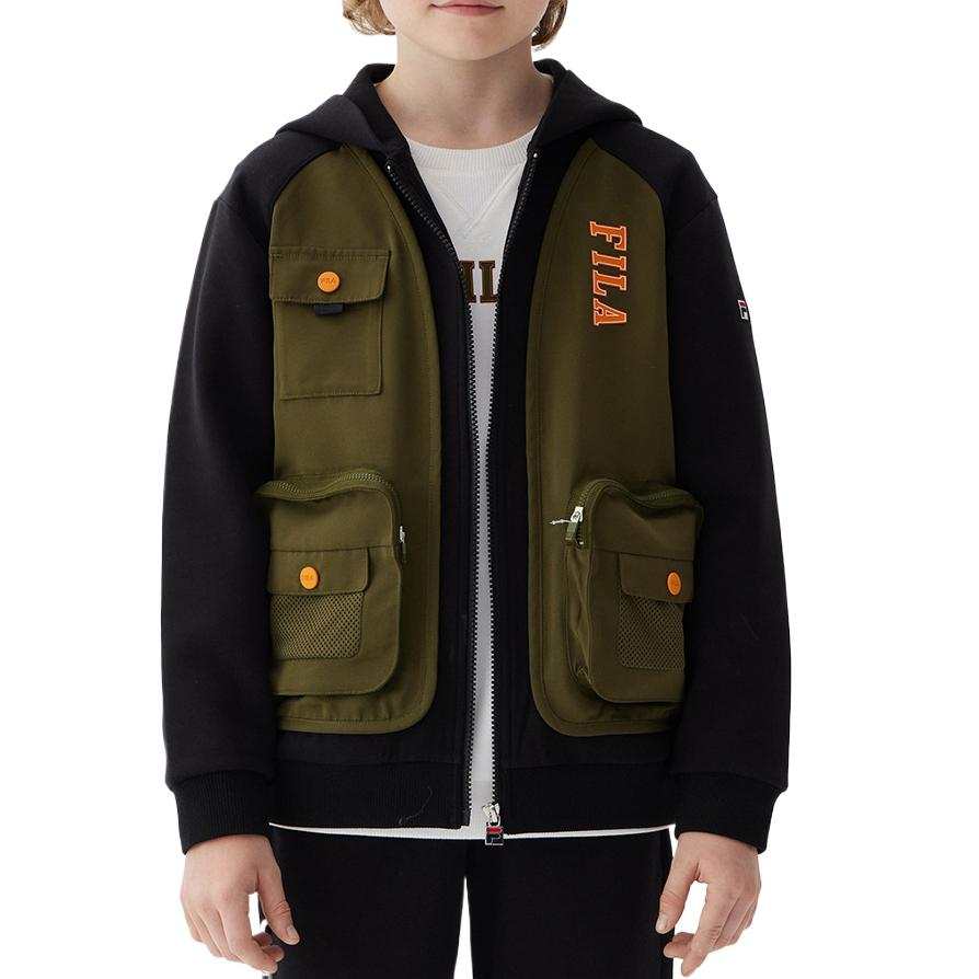 FILA KIDS Jackets & Coats Jet Black Teenagers