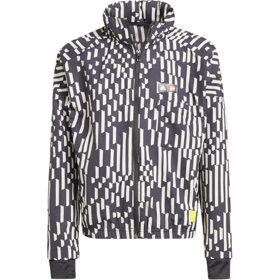 Adidas Adidas x LEGO Jackets & Coats Metal Gray/Black/Yellow Teenagers
