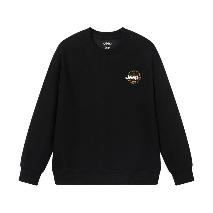 Jeep Grade School Sweatshirts Crew Neck Moderate