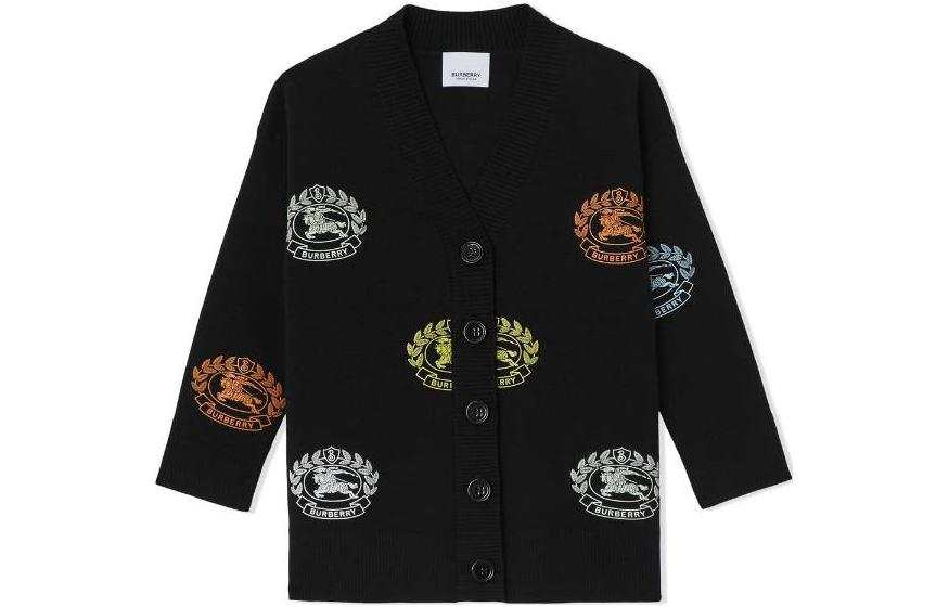 Burberry Kids Sweaters V Neck Moderate