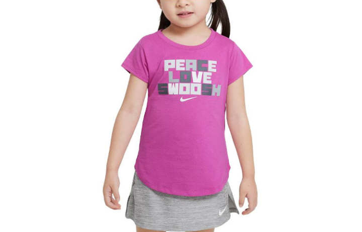 Nike Nike Kids T Shirts Crew Neck Moderate