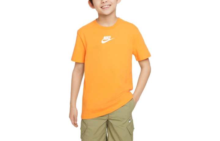 Nike Nike Sportswear Essentials T Shirt Orange Kids'