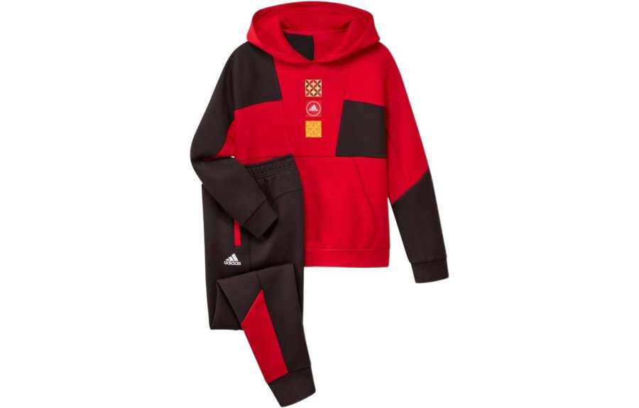 Adidas Adidas Casual Sportswear Red+Black Kids'
