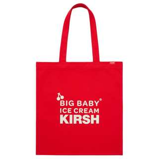 Kirsh Cotton One Shoulder Handbag Unisex Red