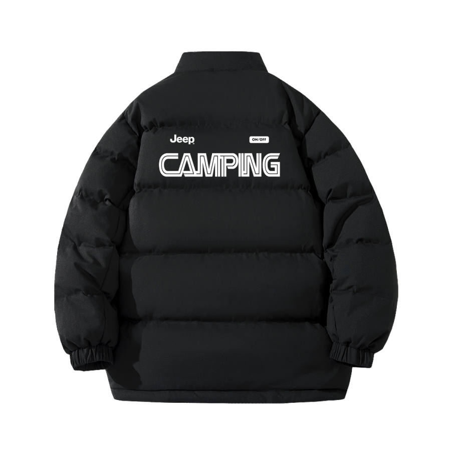Jeep Jeep Grade School Padded Jackets Stand Collar Thickened