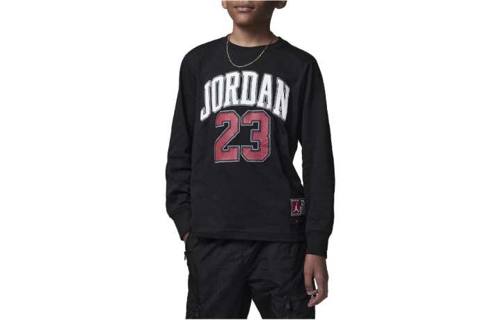 Jordan Jordan Flight T Shirt Black Kids'